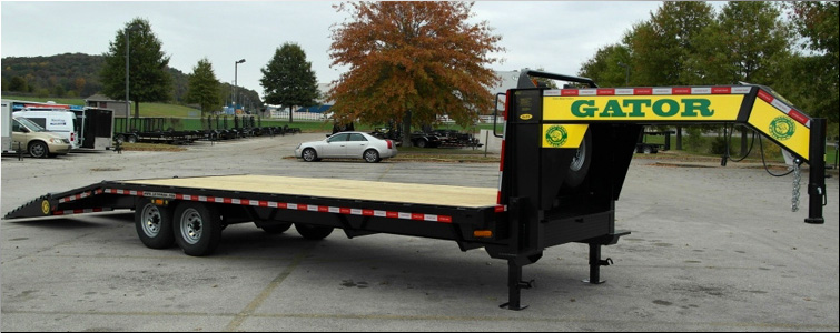 Gooseneck flat bed trailer for sale14k  Littleton,  North Carolina